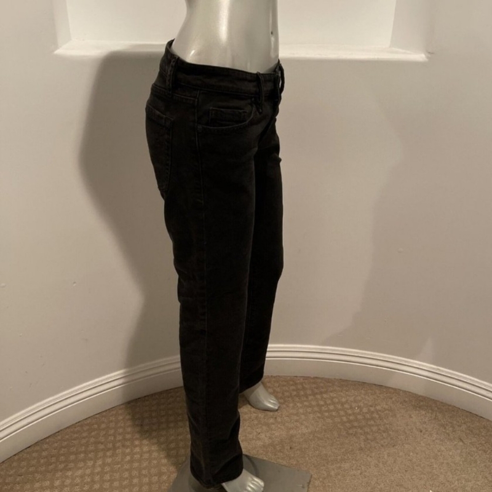 BCBGMAXAZRIA Agnes Low Rise Bootcut Jeans Black Size 27 - Picture 4 of 12